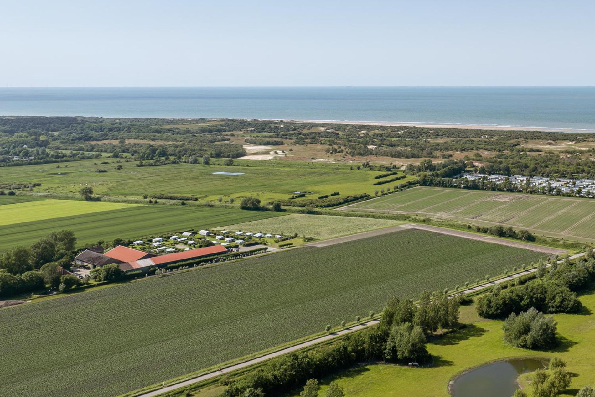 Bovenappartement Kon. Emmaweg 6, Vrouwenpolder Esterno foto